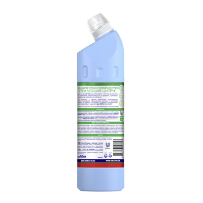 Domestos Универсальное чистящее средство-гель освежающий цитрус антиналет + блеск, 750 мл_1