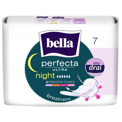 Bella Perfecta Ultra Прокладки гигиенические Night Экстра софт ночные, 7 шт