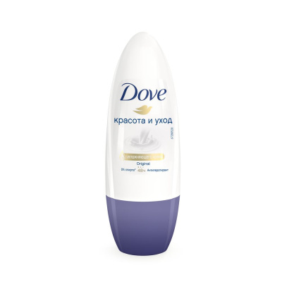 Dove Антиперспирант-дезодорант роликовый Красота и уход, 50 мл