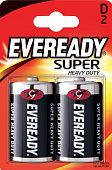 Батарейка EVEREADY Super Heavy Duty D R20 FSB2