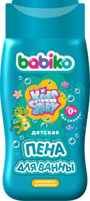 Babiko Kids Story Пена для ванны Ромашка и Д-пантенол, 250 мл