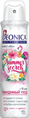Deonica Антиперспирант-спрей Summer Secrets, 150 мл
