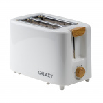 Тостер Galaxy GL 2909  мощность 800 Вт, теплоизолированный корпус, регулятор степени поджарки