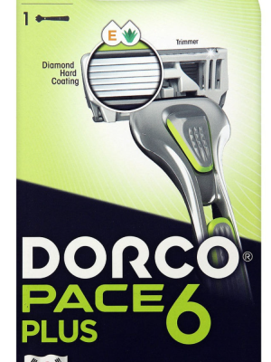 Dorco Pace 6 Plus Бритвенный станок 6 лезвий + 2 кассеты