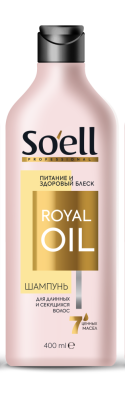 Soell Шампунь для волос Oil Nutritive Питание и здоровый блеск, 400 мл
