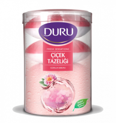 Duru Fresh Sensations Туалетное мыло Цветочное облако, 4 х 100 гр
