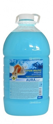 Aura Clean Крем-мыло увлажняющее Морские минералы, 5000 мл