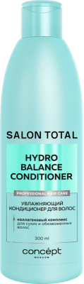 Concept Salon Total Увлажняющий кондиционер для волос Hydro Balance, 300 мл