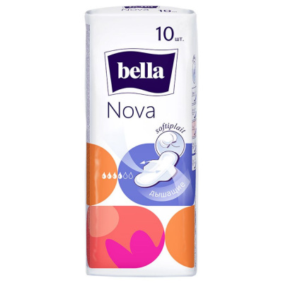 Bella Прокладки гигиенические Nova, 10 шт