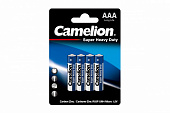 Батарейка Camelion Blue блист. 4 шт. R03P-BP4B мизинчик, 1,5 В, Цена за 1 шт. (48)
