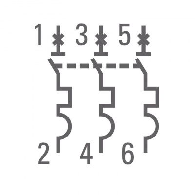 Автоматический выключатель 3P 10А (C) 4,5kA ВА 47-63 EKF PROxima_2