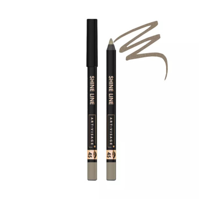 Art-Visage Устойчивый водостойкий карандаш для глаз Shine Line тон 45, 1 шт