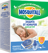 МОСКИТОЛ Комплект Нежная защита для детей Электрофумигатор+жидкость 30 ночей от комаров 30мл