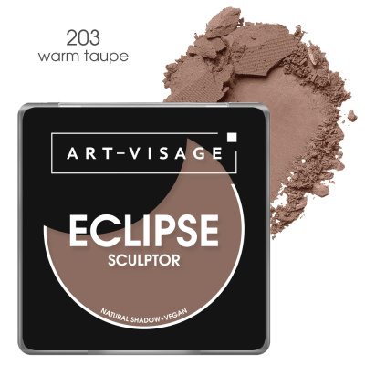 Art-Visage Скульптор пудровый Eclipse тон 203 Warm Taupe