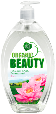 Organic Beauty Гель для душа Питательный Лотос, 1000 мл