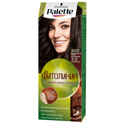 Palette Naturals Крем-краска для волос тон 3-0 Темно-Каштановый