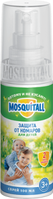 Mosquitall Спрей от комаров Нежная защита для детей, 100 мл