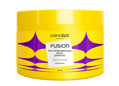Concept Fusion Маска для волос восстанавливающая Detox Balance, 500 мл
