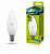 Лампа светодиодная Ergolux  LED- C35-9W-E14-4K 9Вт,220В,4500K,Е14 (80Вт)