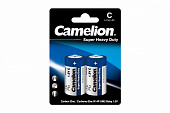 Батарейка Camelion Blue блист. 2 шт. R14P-BP2B средняя, 1,5 В, Цена за 1 шт.
