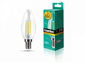 Лампа светодиодная Camelion LED 7 - C35 FL 830 E14, 7Вт, прозрачная (60Вт)